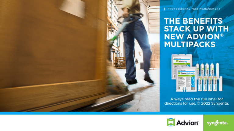 The benefits stack up with Advion Multipacks